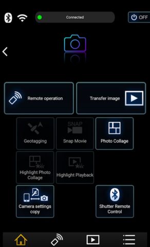 Panasonic Image App для Android — скриншот 1