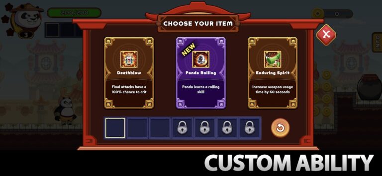 Panda Master: Legend of Stick для Android — скриншот 4