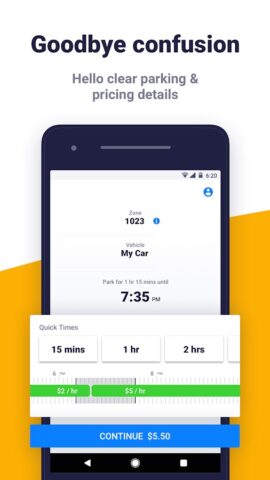 Passport Parking для Android — скриншот 1