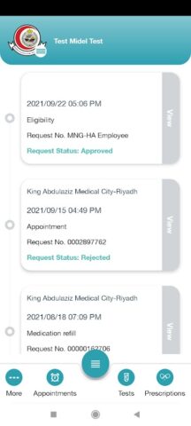 Patient Portal для Android — скриншот 5