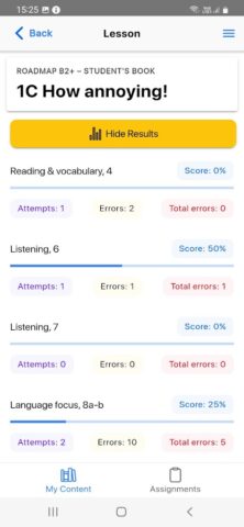 Pearson English Connect для Android — скриншот 5