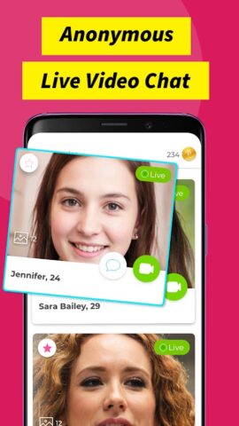 Peeper: Видеочат 18+ Live — скриншот 1