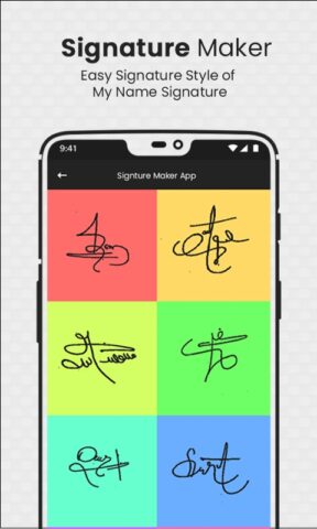 Perfect Signature Maker для Android — скриншот 1