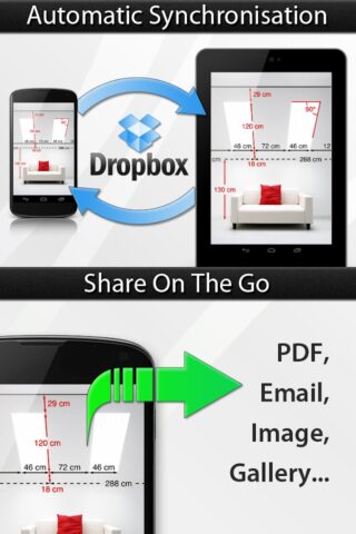 Photo Measures Lite для Android — скриншот 5