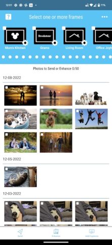 PhotoShare Frame v2 для Android — скриншот 1