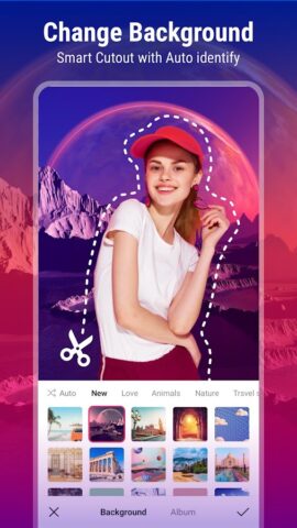 PickU редактор фотографий для Android — скриншот 2