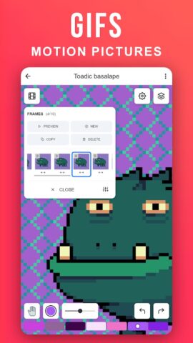 Pixilart — Make Pixel Art для Android — скриншот 3