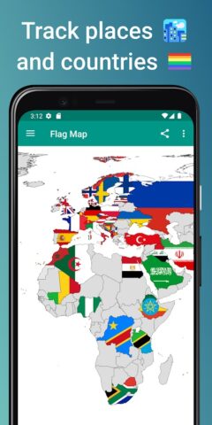 Places Been — Travel Tracker для Android — скриншот 3