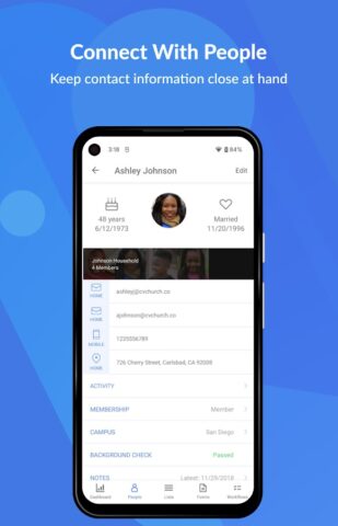 Planning Center People для Android — скриншот 2