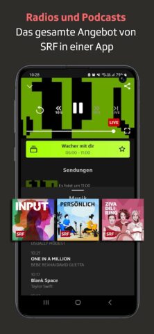 Play SRF: Streaming TV & Radio для Android — скриншот 4