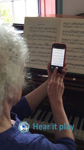 PlayScore2 needs hi-end camera для Android — скриншот 1