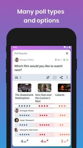Опросы Для Всех для Android — скриншот 3