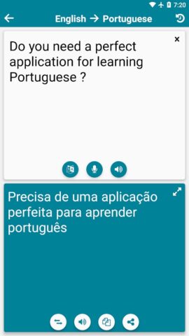 Portuguese — English для Android — скриншот 3