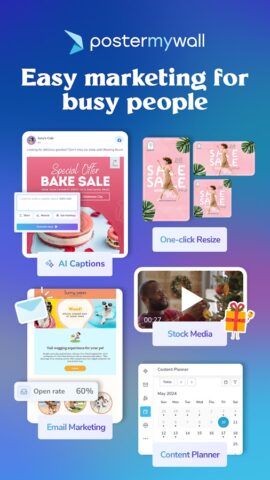 PosterMyWall: Design & Promote — скриншот 1