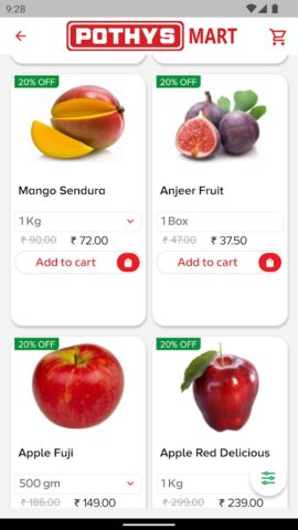 Pothys Mart для Android — скриншот 2