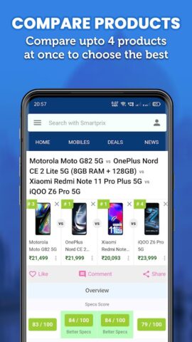 Price Comparison — Smartprix для Android — скриншот 3