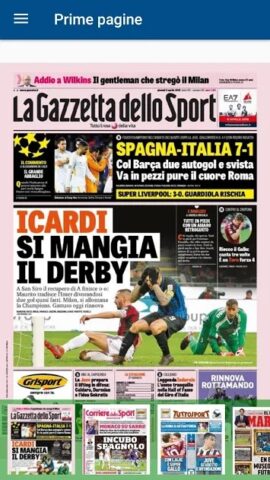 Prime pagine для Android — скриншот 2