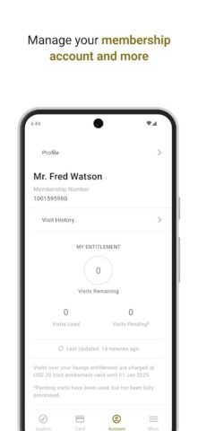 Priority Pass™ для Android — скриншот 5