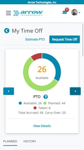 PrismHR Employee Portal для Android — скриншот 4
