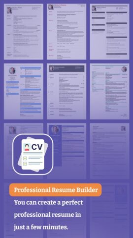 Professional Resume Builder для Android — скриншот 1