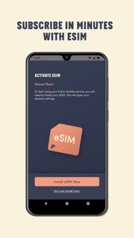 Public Mobile для Android — скриншот 2