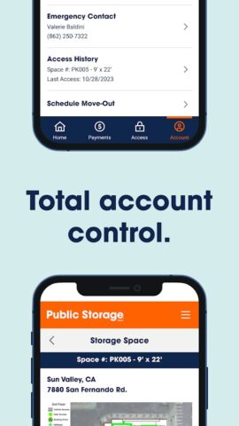 Public Storage для Android — скриншот 1