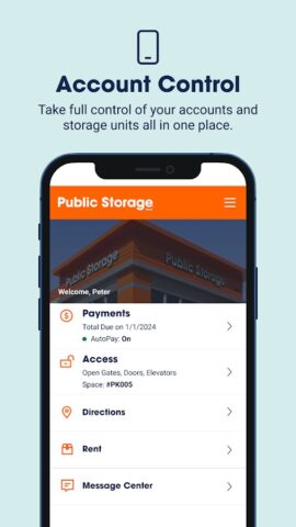 Public Storage для Android — скриншот 4