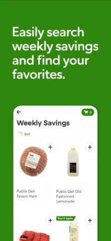 Publix Delivery & Curbside для Android — скриншот 3