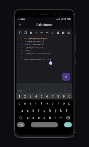Python Compiler для Android — скриншот 2