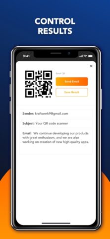 Сканер и генератор QR-кодов для iOS — скриншот 2