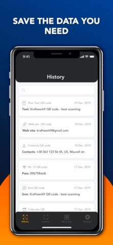 Сканер и генератор QR-кодов для iOS — скриншот 3