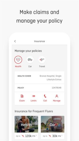 Qantas Wellbeing для Android — скриншот 4