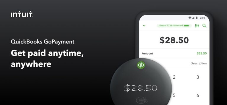 QuickBooks GoPayment для Android — скриншот 1