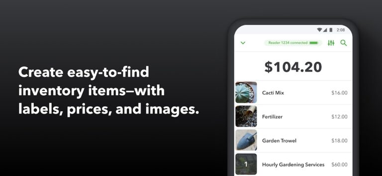 QuickBooks GoPayment для Android — скриншот 3