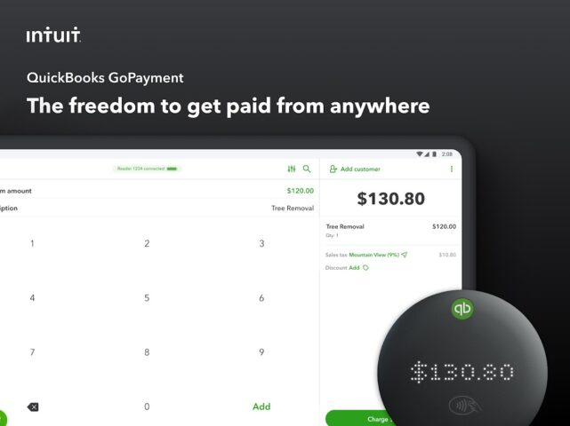 QuickBooks GoPayment для Android — скриншот 5