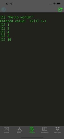 R Programming Compiler для iOS — скриншот 4