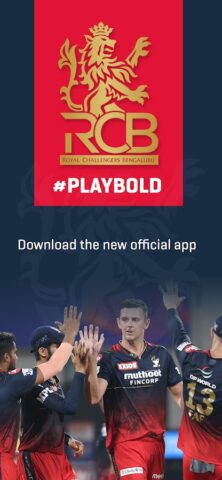 RCB Official- Live IPL Cricket для Android — скриншот 1