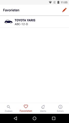 RDW Voertuig для Android — скриншот 5