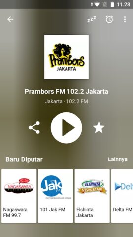 Radio FM Indonesia Online для Android — скриншот 2