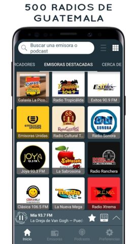 Radio Guatemala FM y Online для Android — скриншот 1