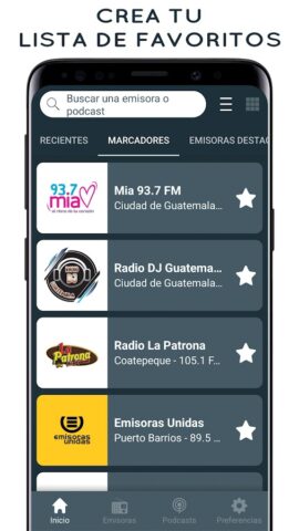 Radio Guatemala FM y Online для Android — скриншот 3