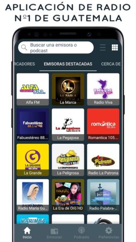 Radio Guatemala FM y Online для Android — скриншот 5