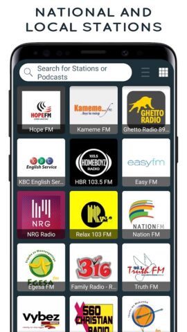 Radio Kenya FM Stations Online для Android — скриншот 5