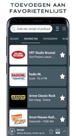 Radio Luisteren Nederland App для Android — скриншот 3