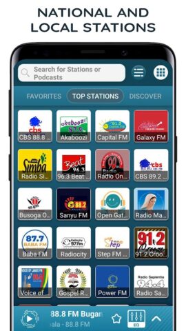 Radio Uganda AM/FM для Android — скриншот 2