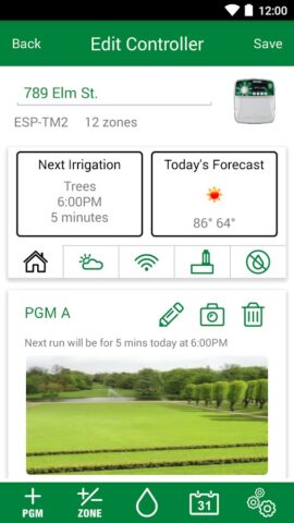 Rain Bird для Android — скриншот 2