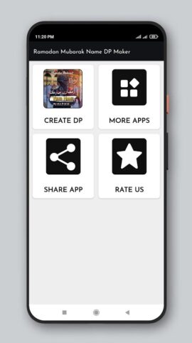 Ramadan Name DP Maker 2024 для Android — скриншот 1