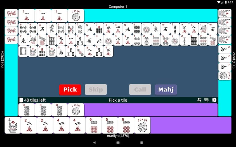 Real Mah Jongg для Android — скриншот 3