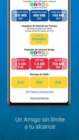 Recarga Saldo Telcel для Android — скриншот 2