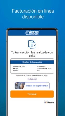 Recarga Saldo Telcel для Android — скриншот 4